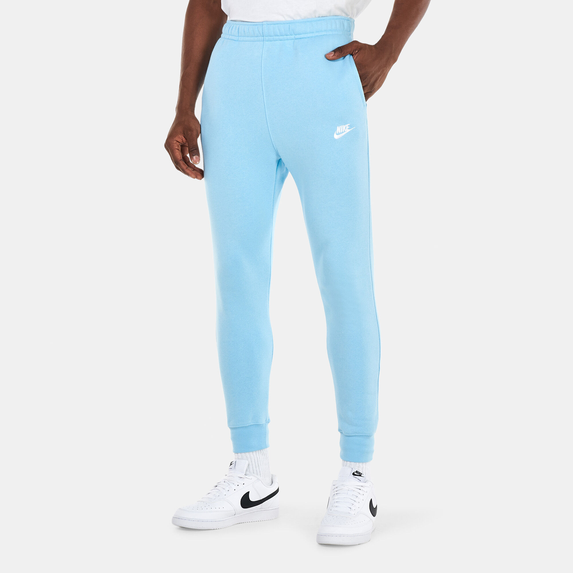 Sportswear Club Fleece Joggers Blue Nike in KSA SSS