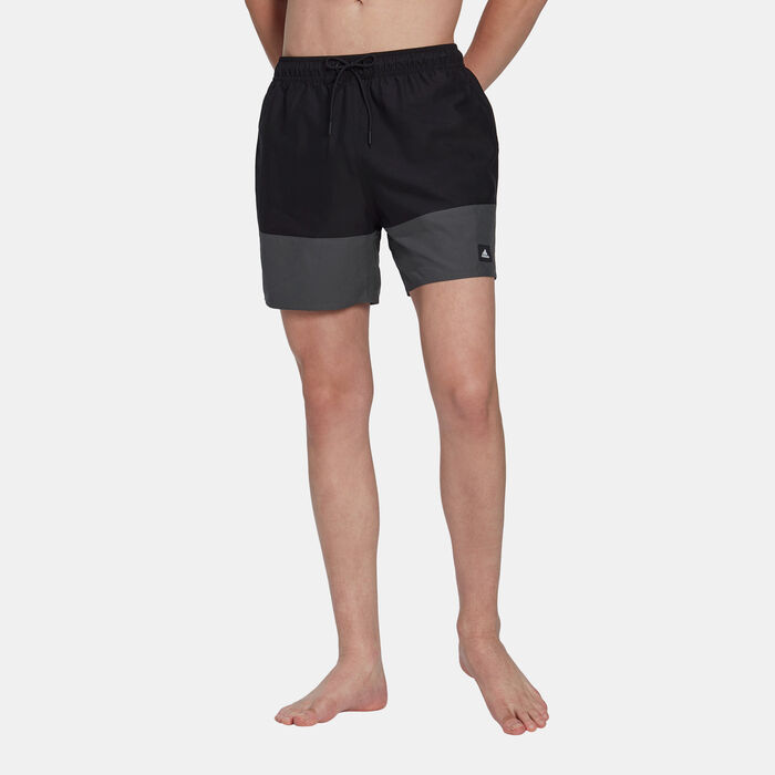 adidas Men's ColourBlock Swimming Shorts Black adidas Men's ColourBlock Swimming Shorts Black image number 0