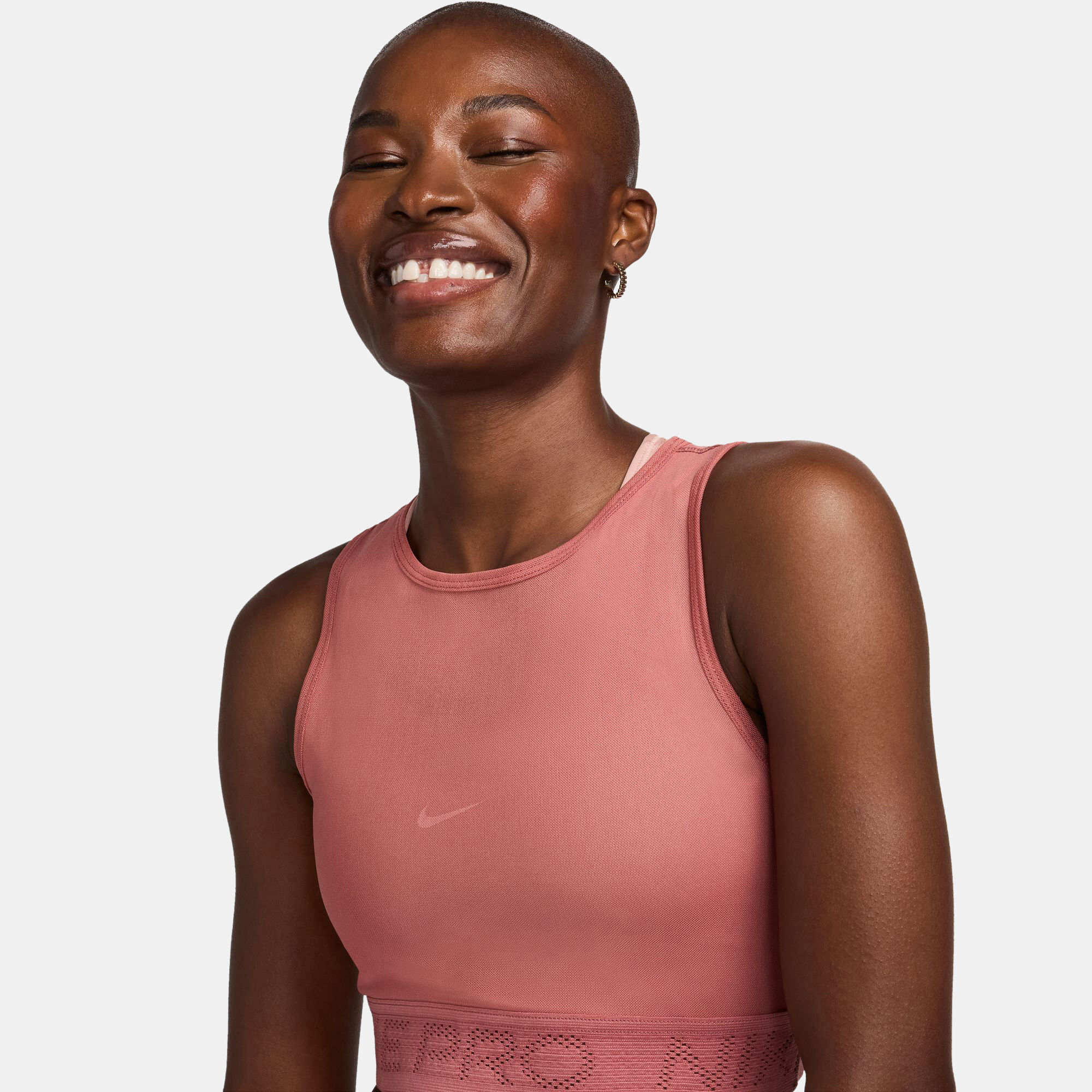 Women s Pro Mesh Tank Top Pink Nike in KSA SSS
