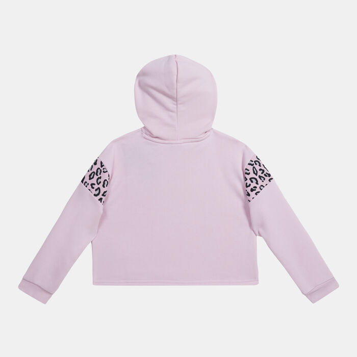 PUMA Kids' Classics Summer Roar Hoodie Pink image number 1