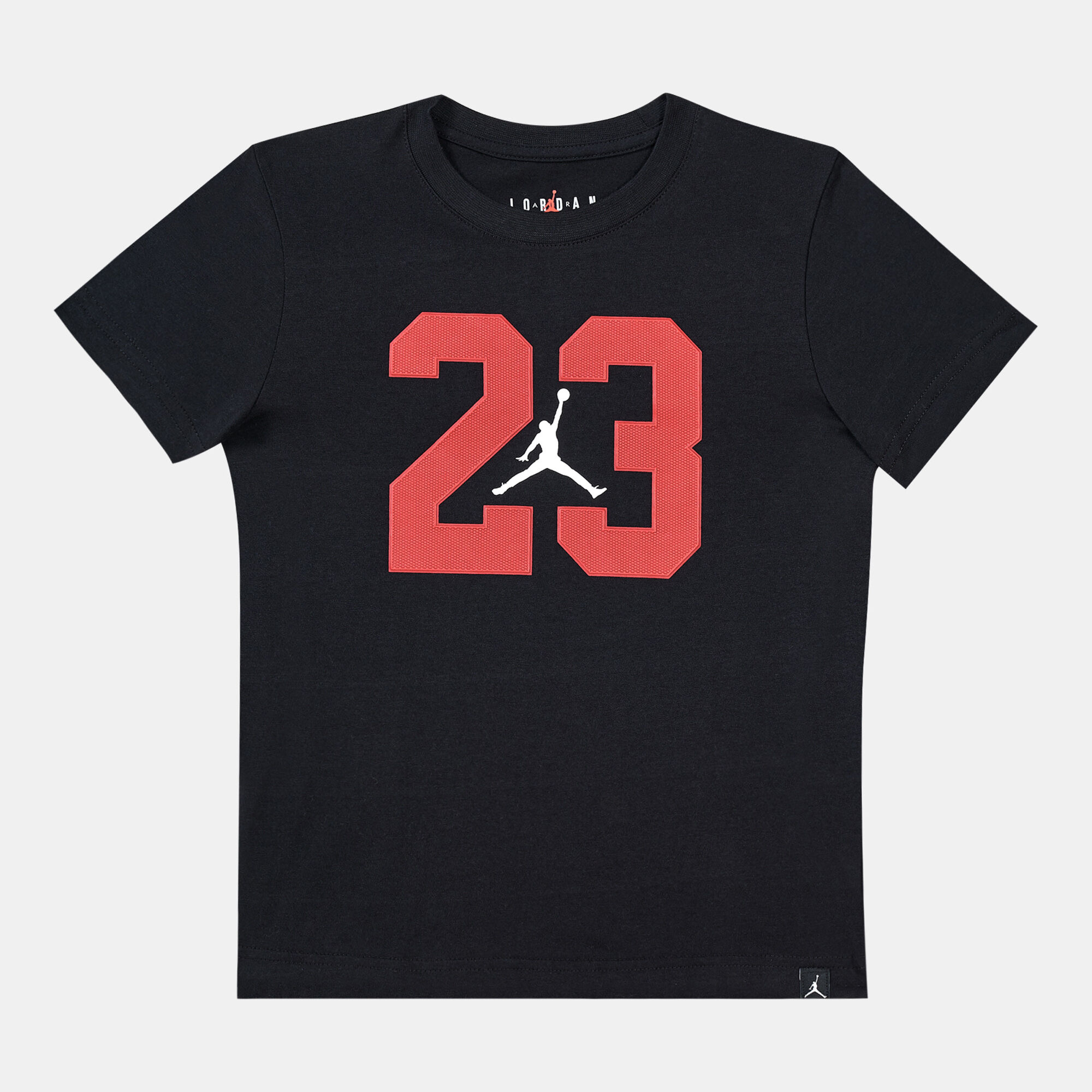 Buy Jordan Kids Iconic 23 Logo T Shirt Black in KSA SSS