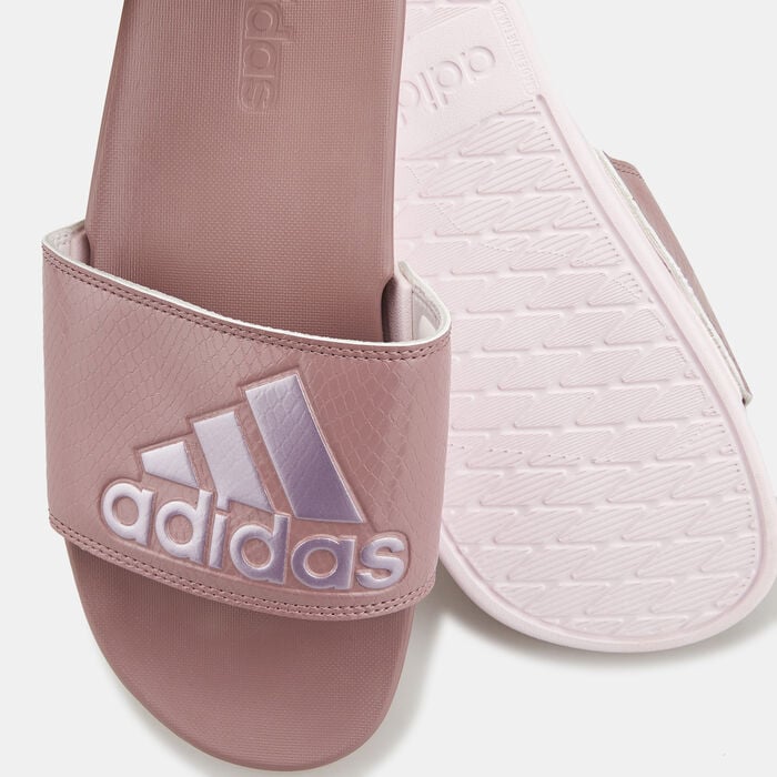 adidas Women's Adilette Comfort Slides Pink adidas Women's Adilette Comfort Slides Pink image number 2