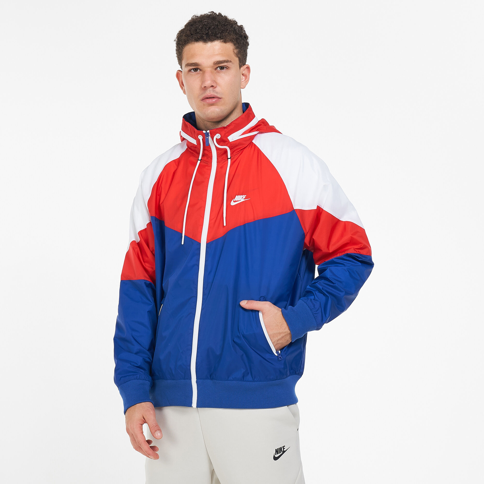 Buy Nike Men s Sportswear Windrunner Hooded Jacket Blue in KSA SSS