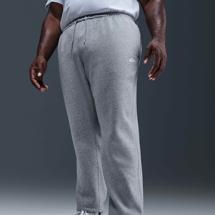 Nike Men's Club Fleece Pants Grey Nike Men's Club Fleece Pants Grey image number 6