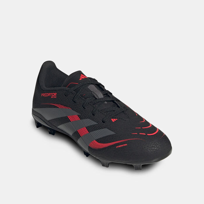 adidas Kids' Predator League Firm Ground Football Shoes Black adidas Kids' Predator League Firm Ground Football Shoes Black image number 1