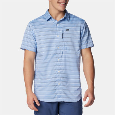 Columbia Men's Silver Ridge™ Utility Lite Novelty Shirt Blue Columbia Men's Silver Ridge™ Utility Lite Novelty Shirt Blue