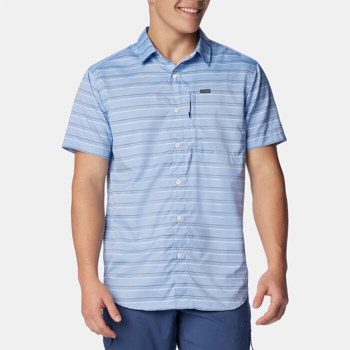 Columbia Men's Silver Ridge™ Utility Lite Novelty Shirt Blue Columbia Men's Silver Ridge™ Utility Lite Novelty Shirt Blue image number 0