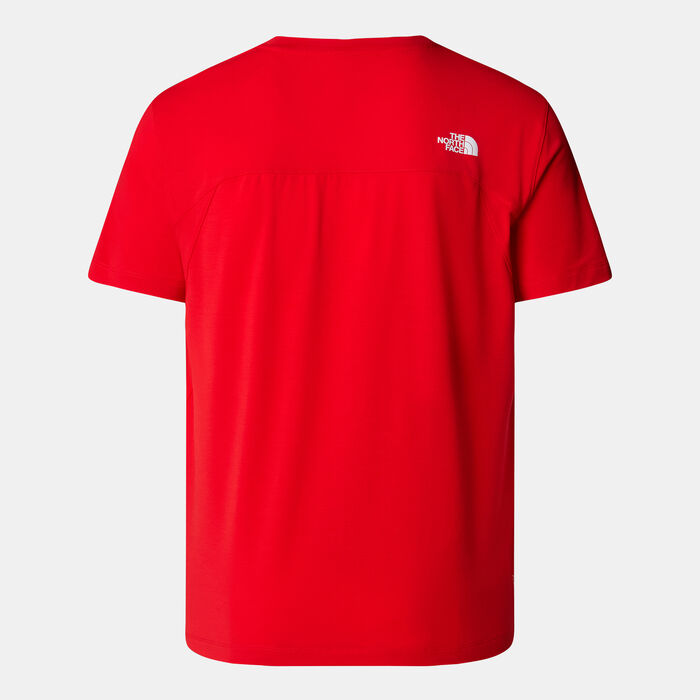 The North Face Men's Lightning Alpine T-Shirt Red The North Face Men's Lightning Alpine T-Shirt Red image number 1