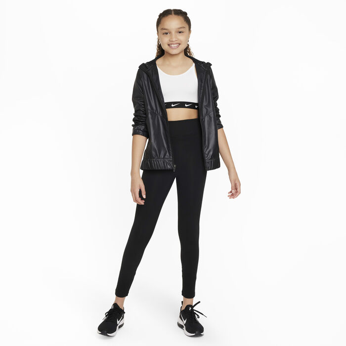 Nike Girls' One Sports Bra White Nike Girls' One Sports Bra White image number 3