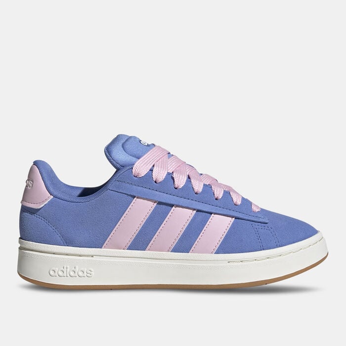 adidas Women's Grand Court Alpha Shoes Blue adidas Women's Grand Court Alpha Shoes Blue image number 0