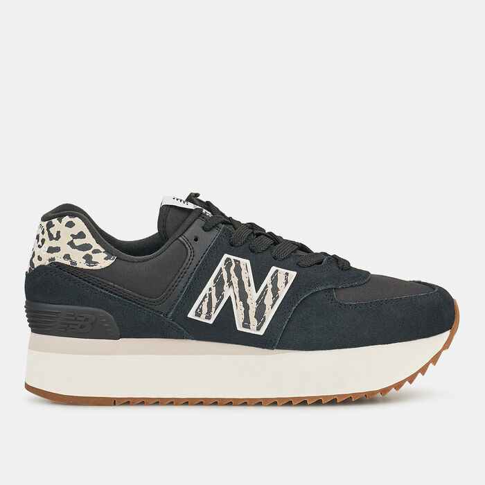 New Balance Women's 574 Shoe Black New Balance Women's 574 Shoe Black image number 0