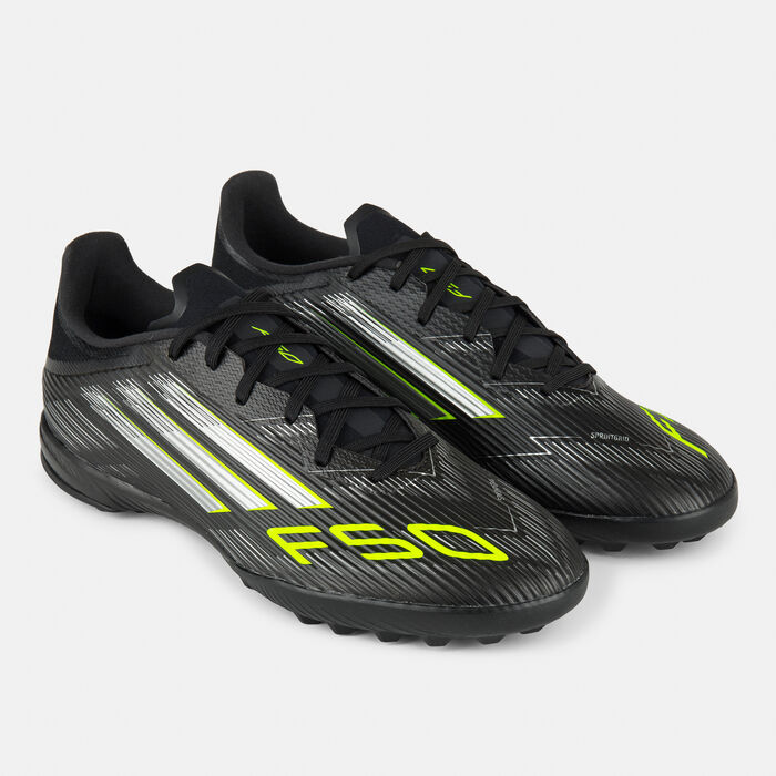 adidas Men's F50 League Turf Ground Football Shoes Black adidas Men's F50 League Turf Ground Football Shoes Black image number 1
