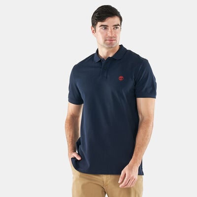 Timberland Men's Millers River Polo Shirt Blue Timberland Men's Millers River Polo Shirt Blue