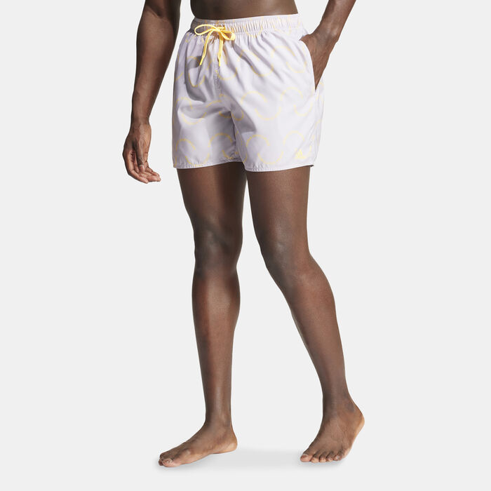 adidas Men's Wave Logo CLX Swimming Shorts Multi-Color image number 0