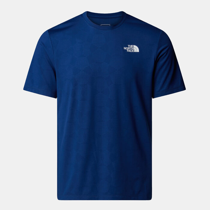 The North Face Men’s 24/7 Embossed T-Shirt Blue The North Face Men’s 24/7 Embossed T-Shirt Blue image number 0