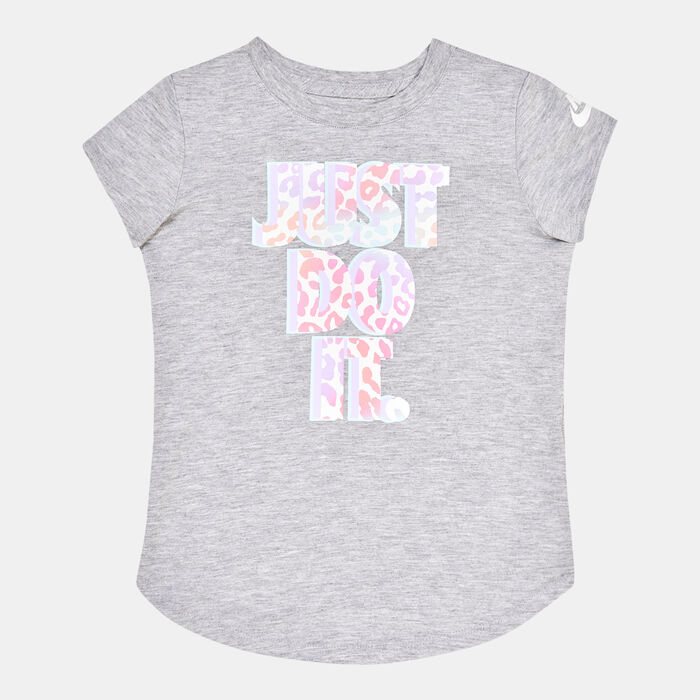 Nike Kids' Spot On T-Shirt (Baby and Toddler) Grey Nike Kids' Spot On T-Shirt (Baby and Toddler) Grey image number 0