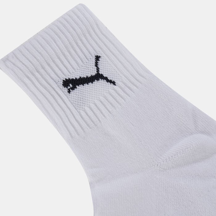 PUMA Short Crew Socks (3 Pack) White PUMA Short Crew Socks (3 Pack) White image number 2