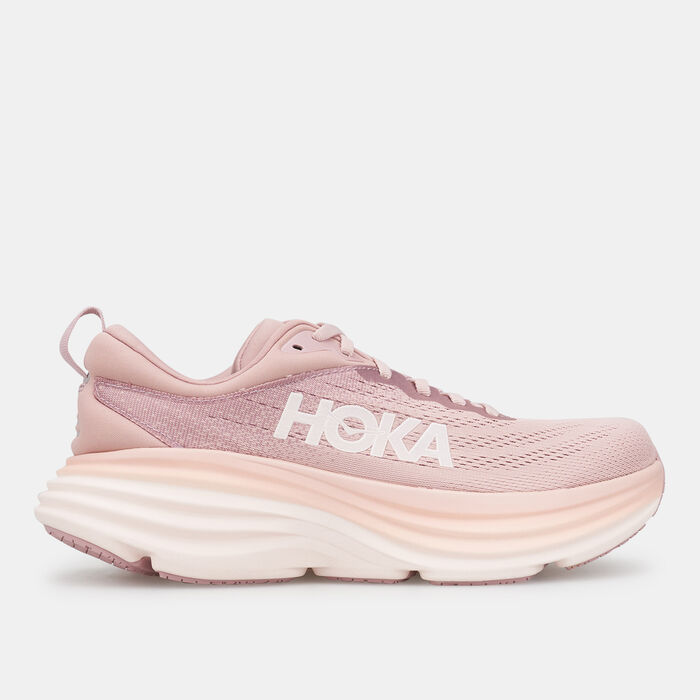HOKA Women's Bondi 8 Running Shoe Pink HOKA Women's Bondi 8 Running Shoe Pink image number 0