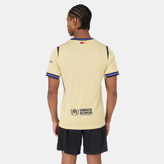 Nike Men's FC Barcelona x Kobe 25/26 Away Replica Football Jersey yellow Nike Men's FC Barcelona x Kobe 25/26 Away Replica Football Jersey yellow image number 1