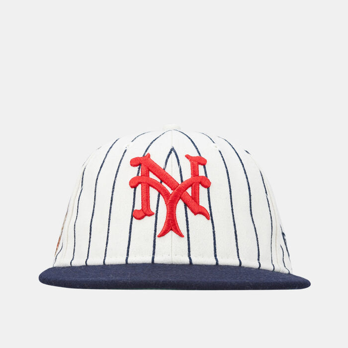 New Era Men's New York Mets Cooperstown 59FIFTY Fitted Cap White New Era Men's New York Mets Cooperstown 59FIFTY Fitted Cap White image number 0