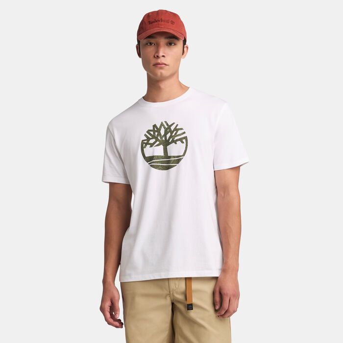 Timberland Men's Kennebec River Tree T-Shirt White Timberland Men's Kennebec River Tree T-Shirt White image number 0