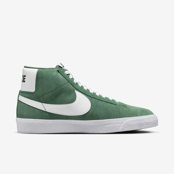 Nike SB Zoom Blazer Mid Skate Shoes Green Nike SB Zoom Blazer Mid Skate Shoes Green image number 2