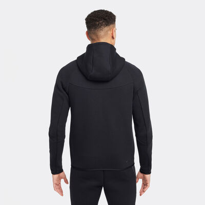 Nike Men's Tech Full-Zip Windrunner Hoodie Black Nike Men's Tech Full-Zip Windrunner Hoodie Black