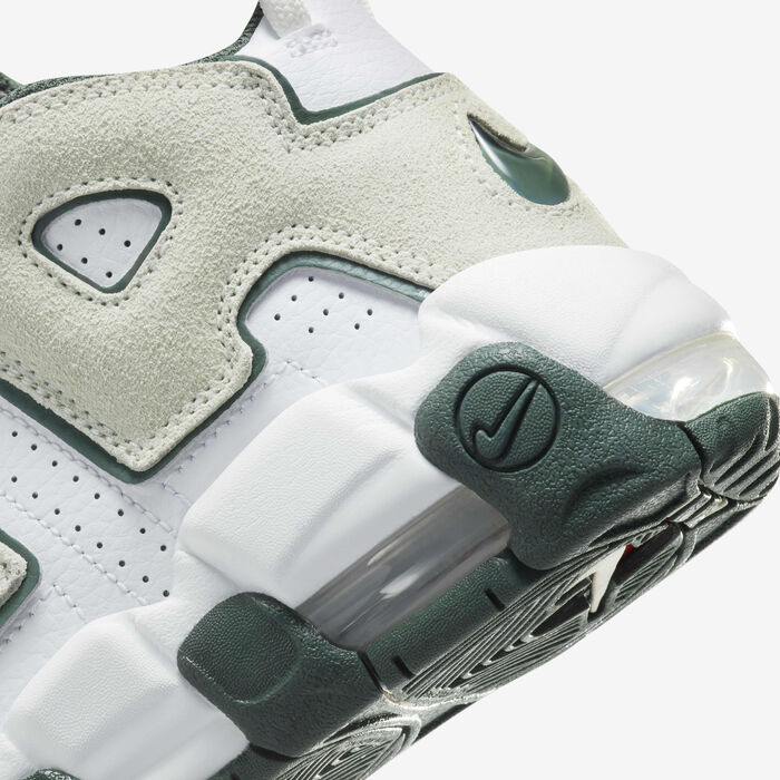 Nike Kids' Air More Uptempo Shoes White Nike Kids' Air More Uptempo Shoes White image number 7