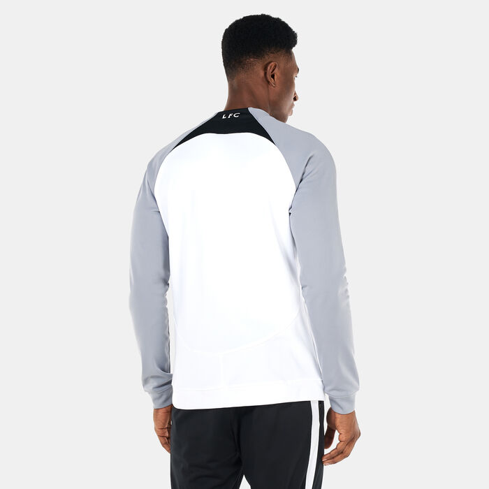 Nike Men's Liverpool F.C. Academy Pro Jacket White Nike Men's Liverpool F.C. Academy Pro Jacket White image number 1