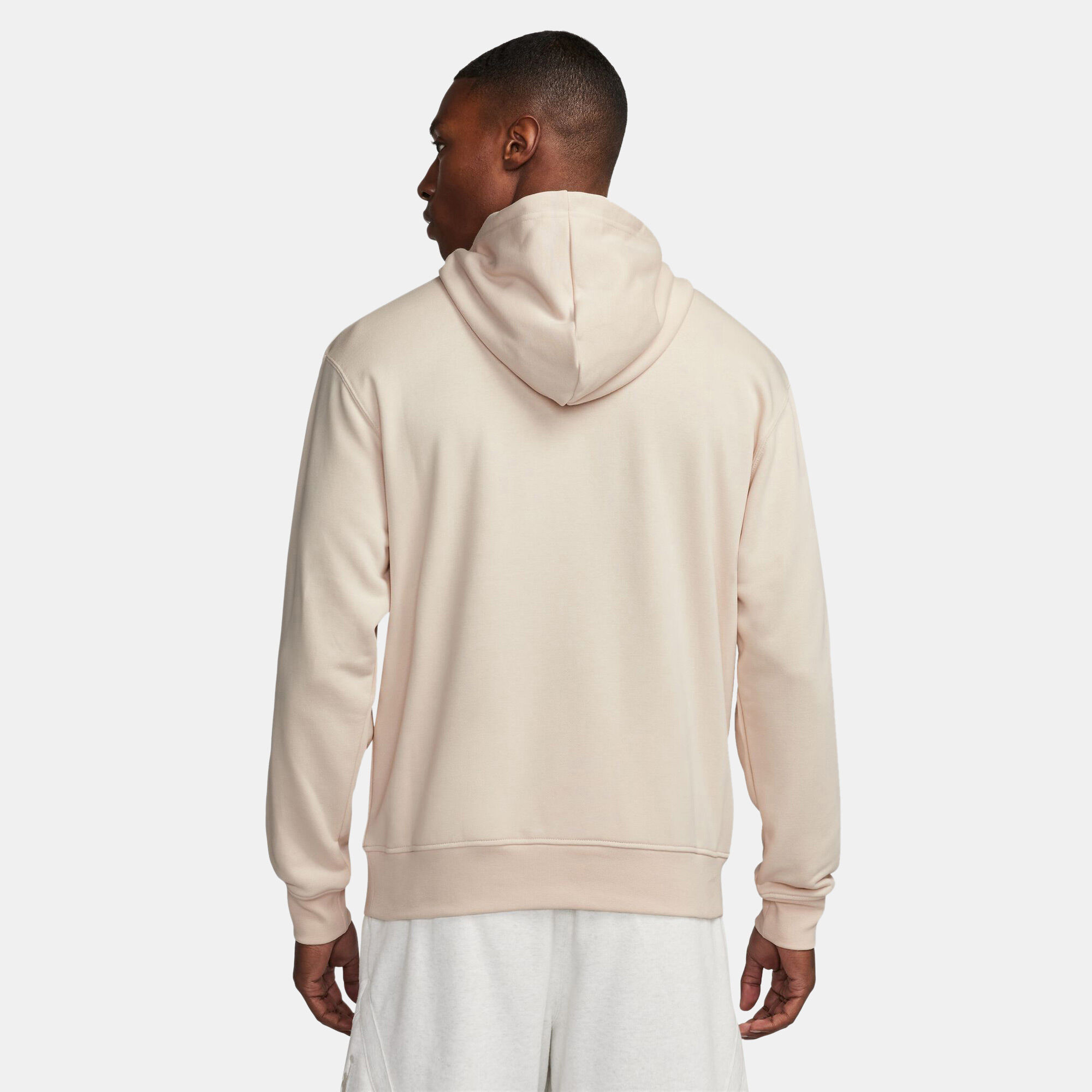 Shop Jordan Men's Essentials Loopback Fleece Pullover Hoodie