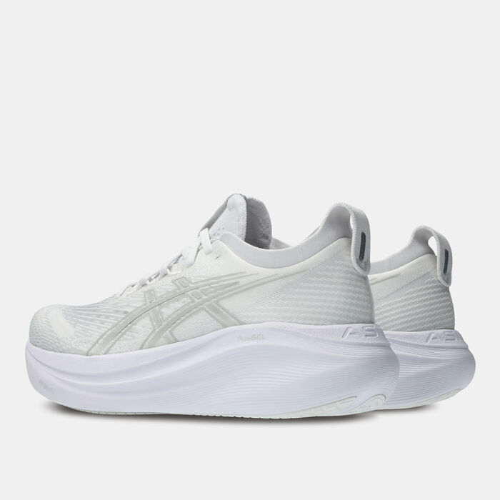 ASICS Women's GEL-NIMBUS 27 Running Shoes White ASICS Women's GEL-NIMBUS 27 Running Shoes White image number 2