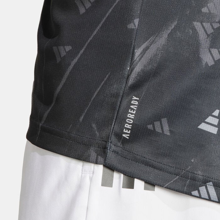 adidas Men's Run It T-Shirt Black adidas Men's Run It T-Shirt Black image number 4