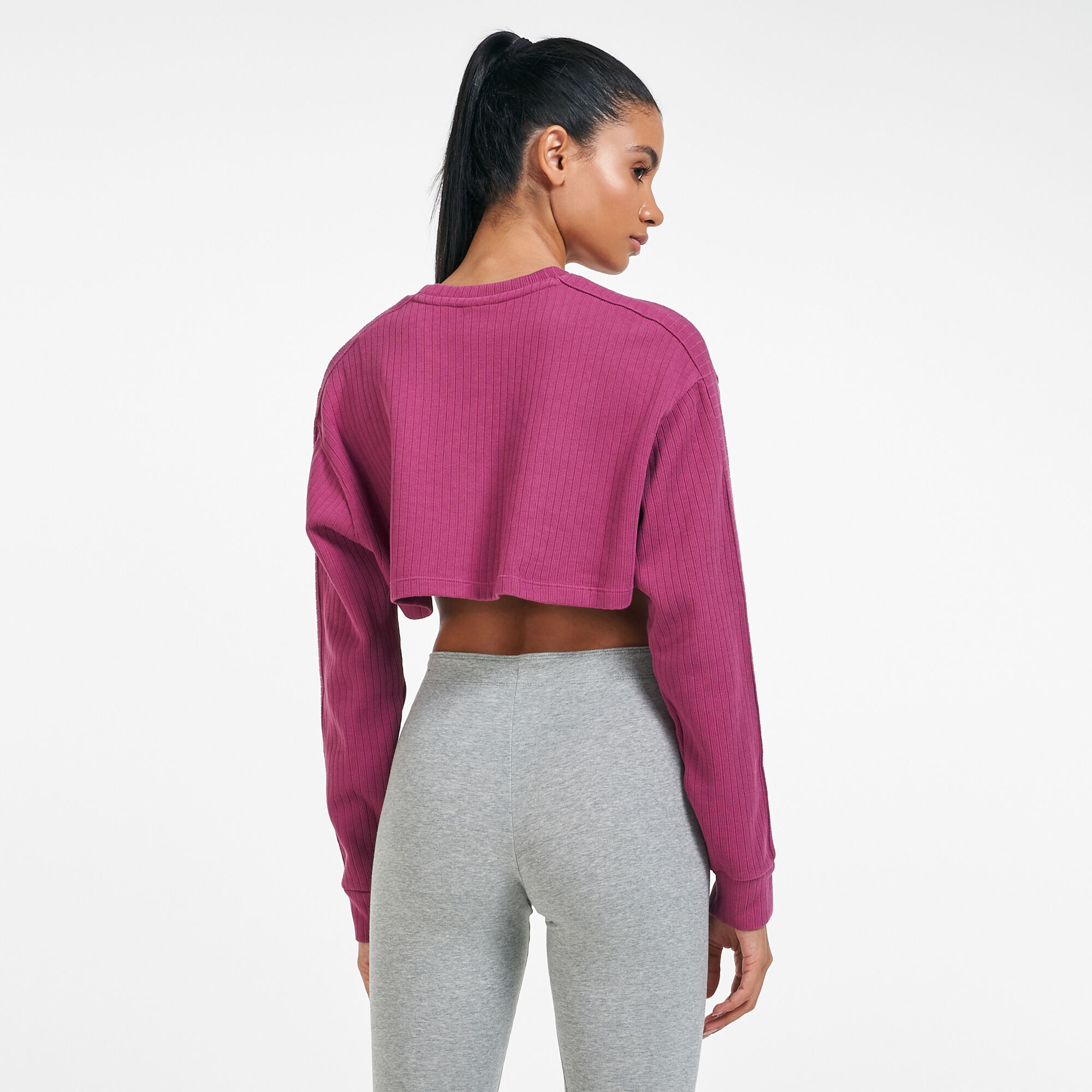 Women s Sportswear Essential Long Seeves Crop Top