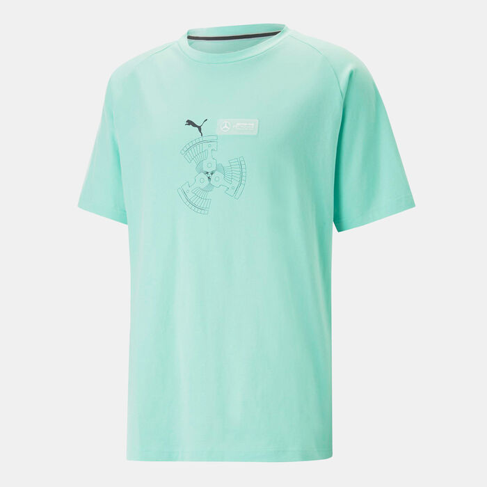 PUMA Men's MAPF1 Statement T-Shirt Green PUMA Men's MAPF1 Statement T-Shirt Green image number 0