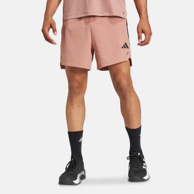 adidas Men's Power 3-Stripes Training Shorts Pink