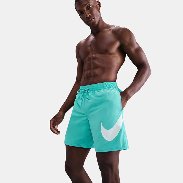 Nike Swim Men's Breaker Volley Swimming Shorts Blue Nike Swim Men's Breaker Volley Swimming Shorts Blue image number 3