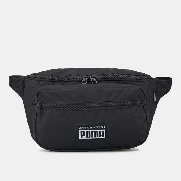 PUMA Men's Academy Waist Bag Black PUMA Men's Academy Waist Bag Black image number 0