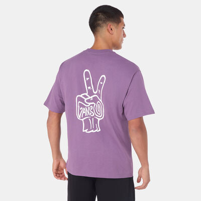 Vans Men's V Hand T-Shirt Purple