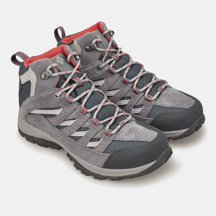 Columbia Women's Crestwood™ Mid Waterproof Hiking Shoe Grey Columbia Women's Crestwood™ Mid Waterproof Hiking Shoe Grey image number 1