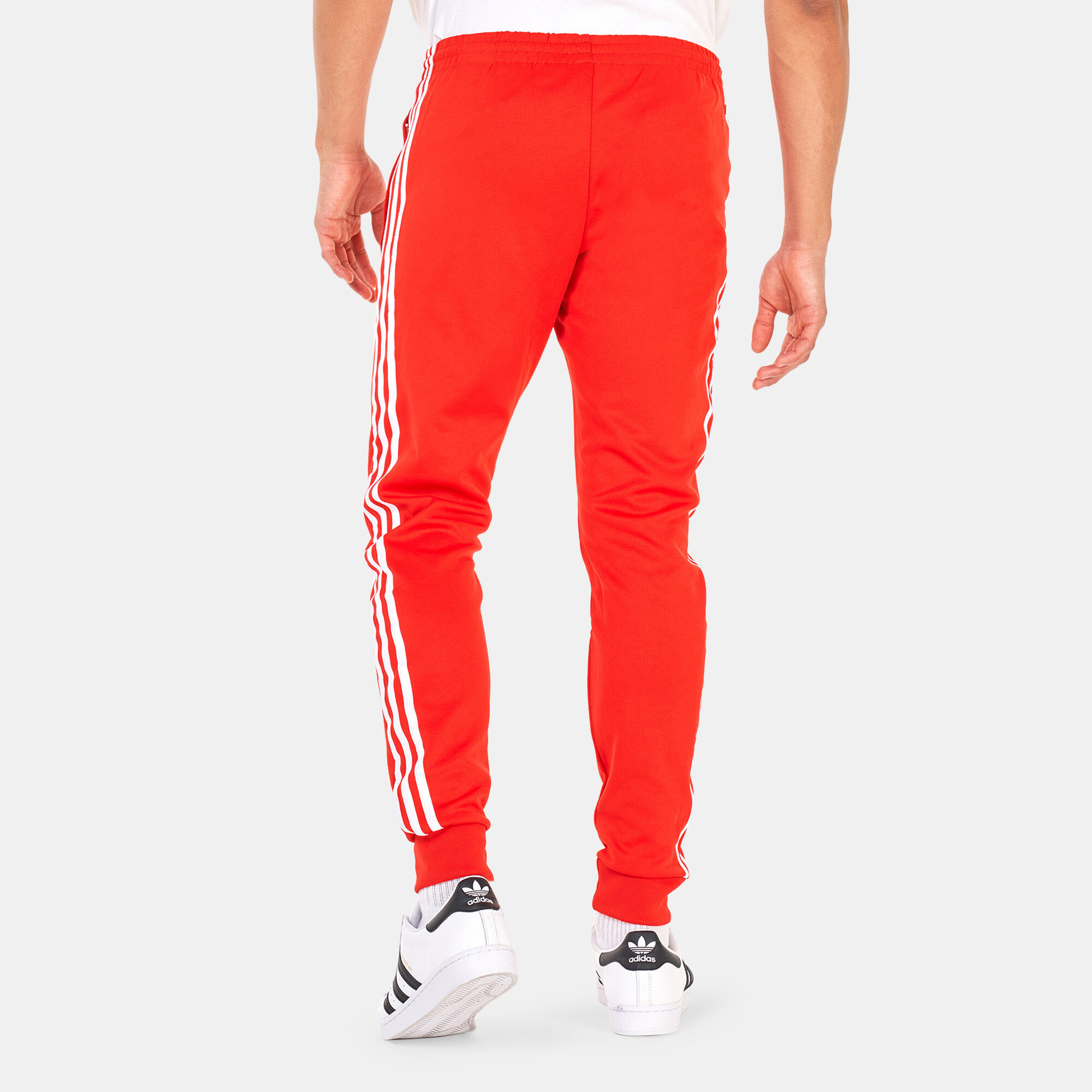 Adidas red sst track top pants