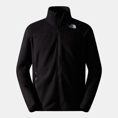 The North Face Men's 100 Glacier Fleece Full-Zip Jacket Black
