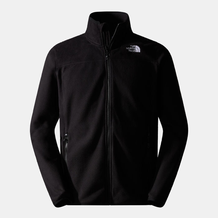 The North Face Men's 100 Glacier Fleece Full-Zip Jacket Black image number 0