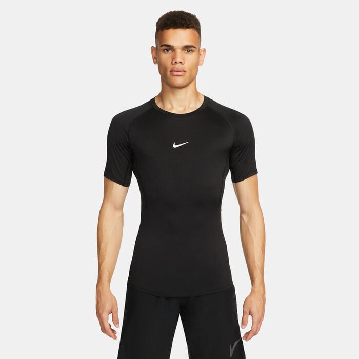 Nike Men's Pro Dri-FIT Training Top Black Nike Men's Pro Dri-FIT Training Top Black image number 0