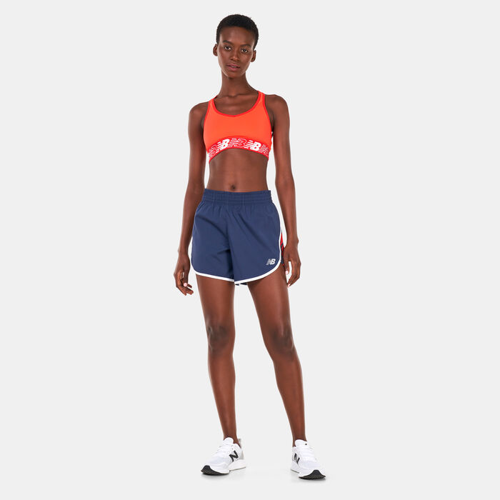 New Balance Women's 3.0 Pace Sports Bra Black New Balance Women's 3.0 Pace Sports Bra Black image number 2