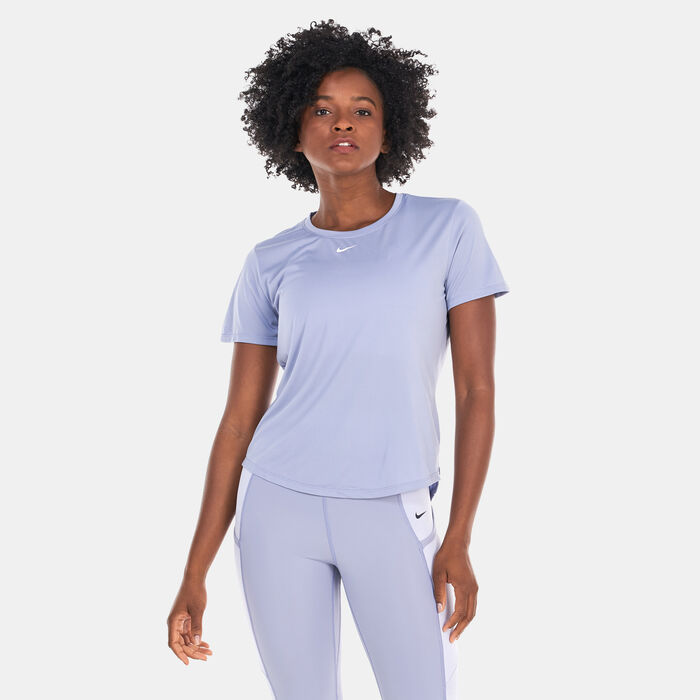 Nike Women's Dri-FIT On Training Top Blue image number 0