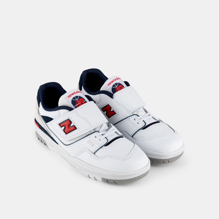 New Balance Kids' BB550 Shoes White New Balance Kids' BB550 Shoes White image number 1
