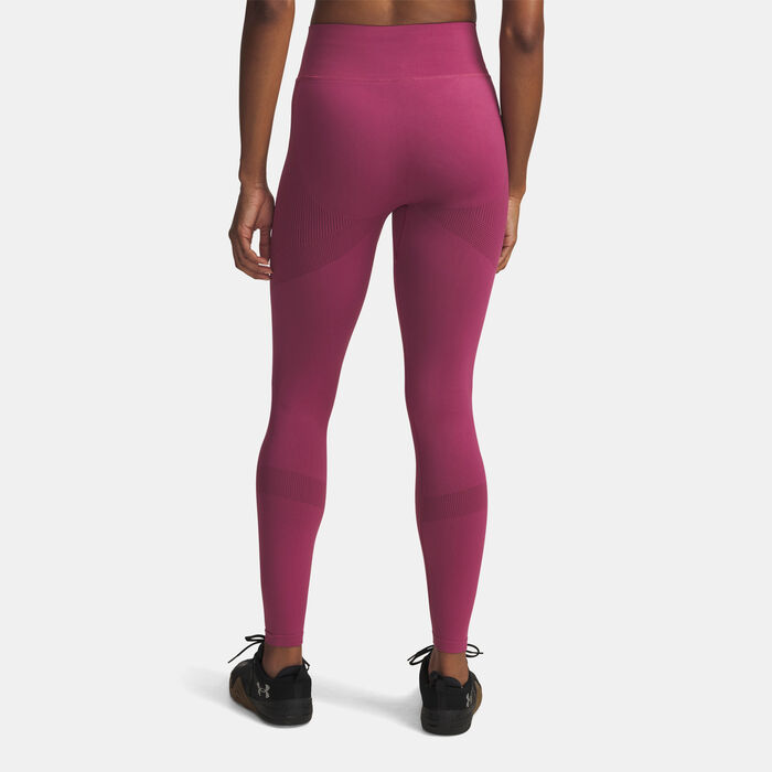Under Armour Women's Vanish Seamless Training Leggings Pink Under Armour Women's Vanish Seamless Training Leggings Pink image number 1