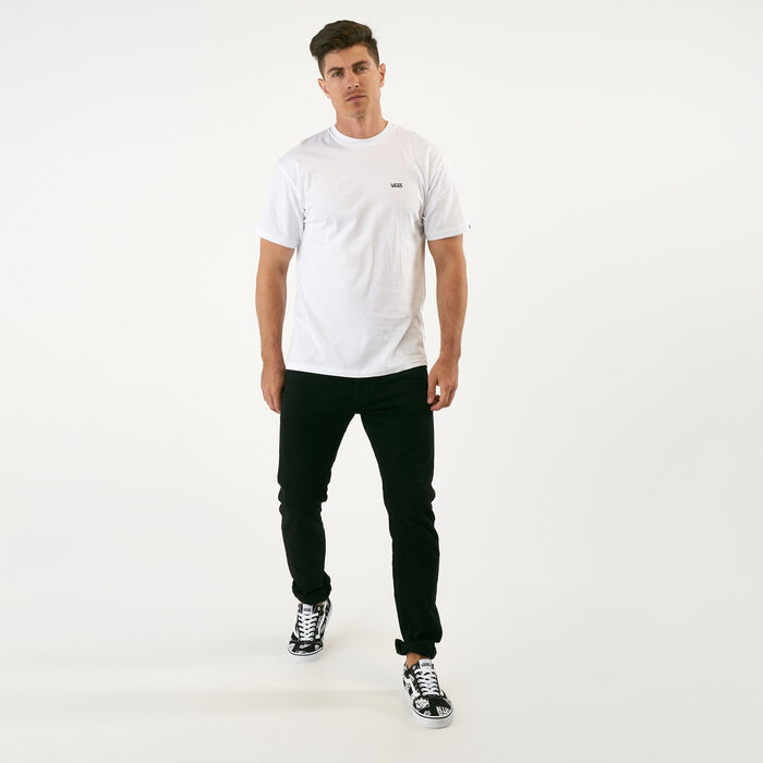 Vans Men's Chest Logo T-Shirt White Vans Men's Chest Logo T-Shirt White image number 2