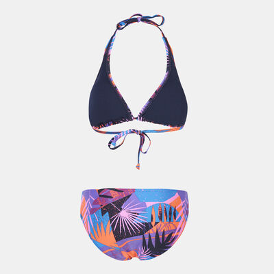 Speedo Women's Triangle Bikini Multi-Color