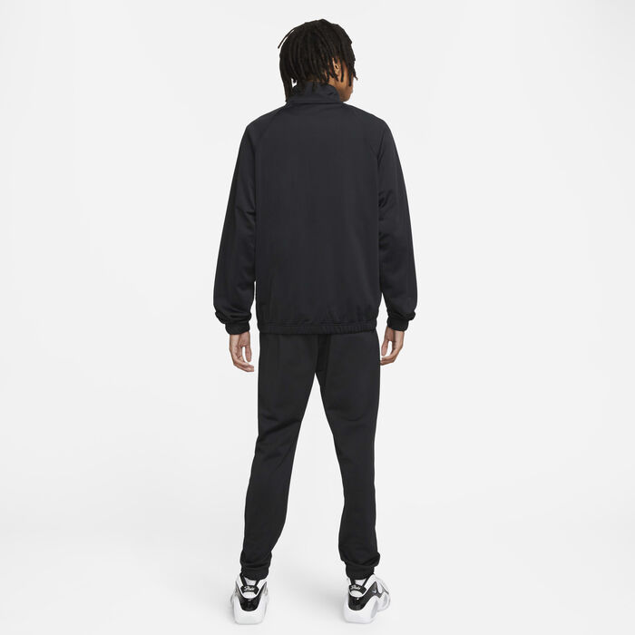Nike Men's Club Poly-Knit Tracksuit Black image number 1